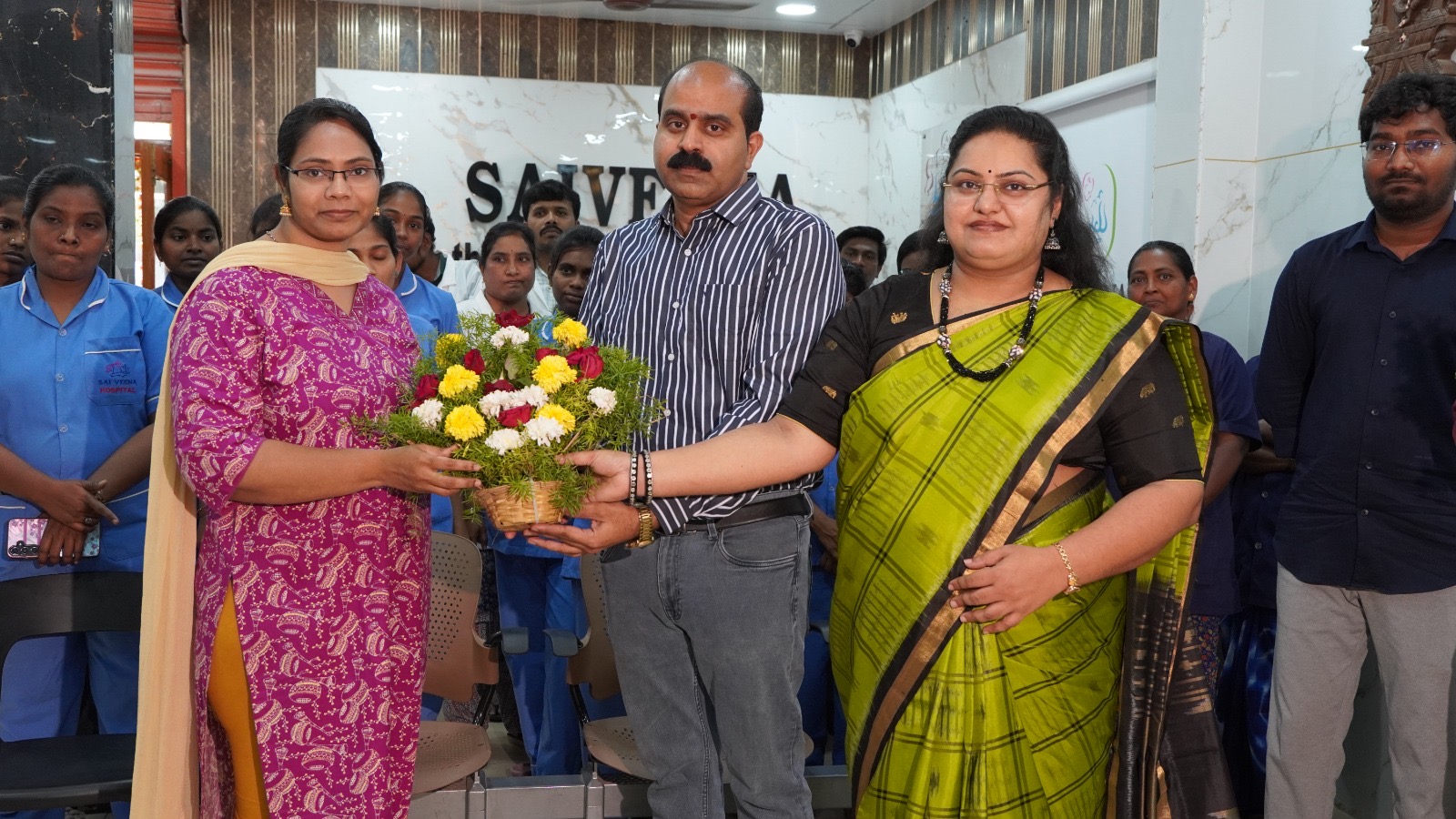Sai Veena Hospital recognition event